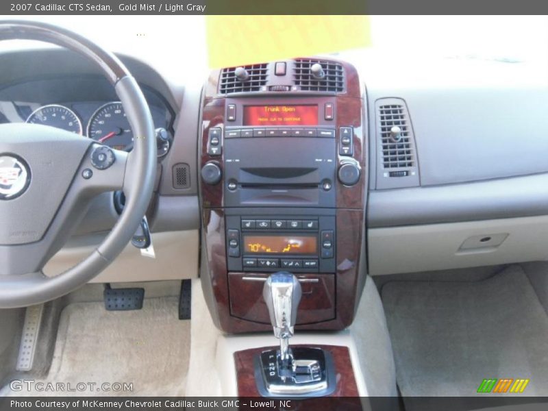 Gold Mist / Light Gray 2007 Cadillac CTS Sedan