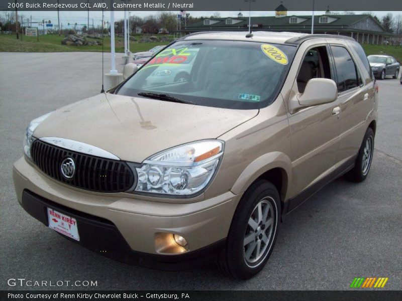 Cashmere Metallic / Neutral 2006 Buick Rendezvous CXL AWD