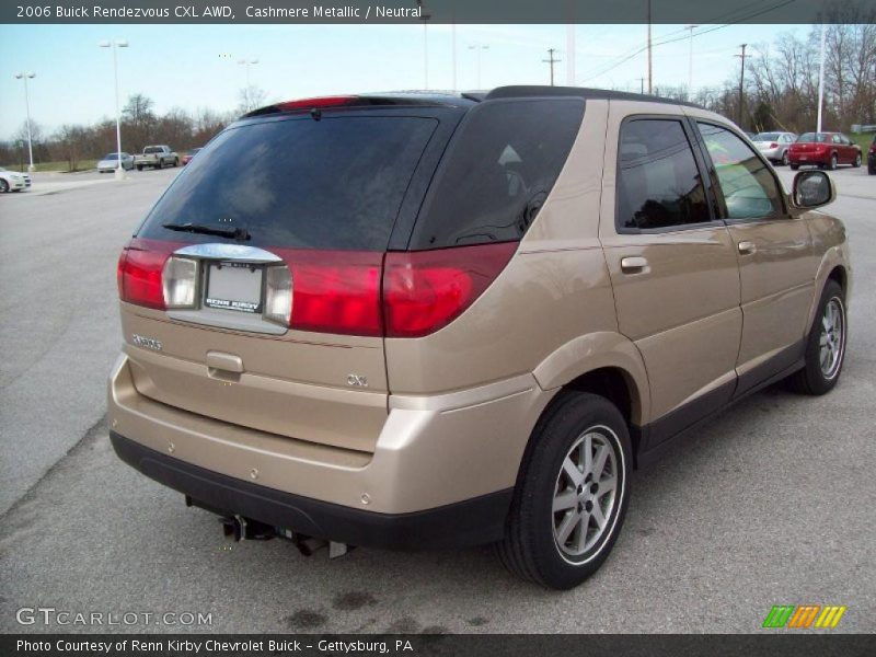 Cashmere Metallic / Neutral 2006 Buick Rendezvous CXL AWD