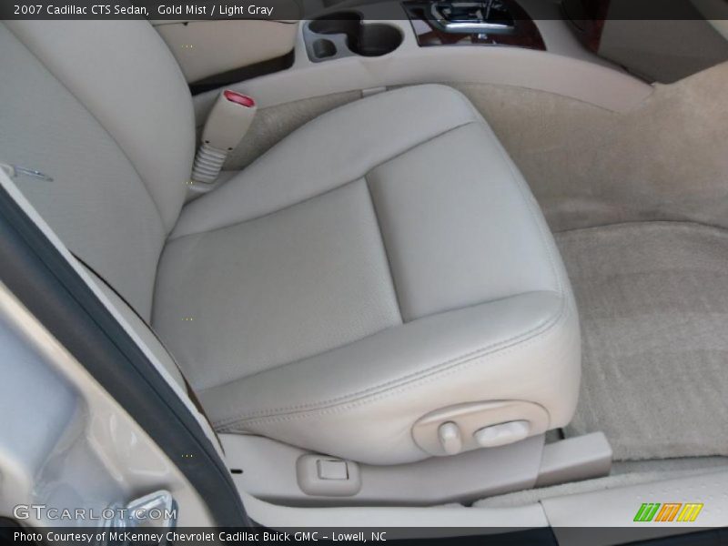Gold Mist / Light Gray 2007 Cadillac CTS Sedan
