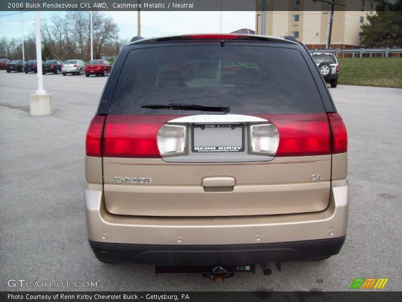 Cashmere Metallic / Neutral 2006 Buick Rendezvous CXL AWD