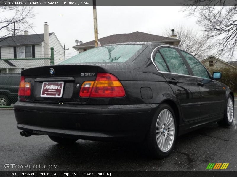 Jet Black / Grey 2002 BMW 3 Series 330i Sedan