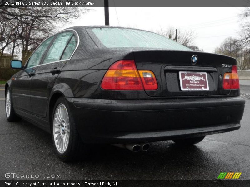 Jet Black / Grey 2002 BMW 3 Series 330i Sedan