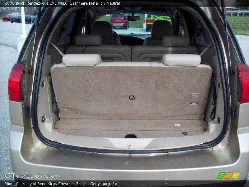 Cashmere Metallic / Neutral 2006 Buick Rendezvous CXL AWD