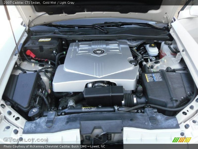 Gold Mist / Light Gray 2007 Cadillac CTS Sedan