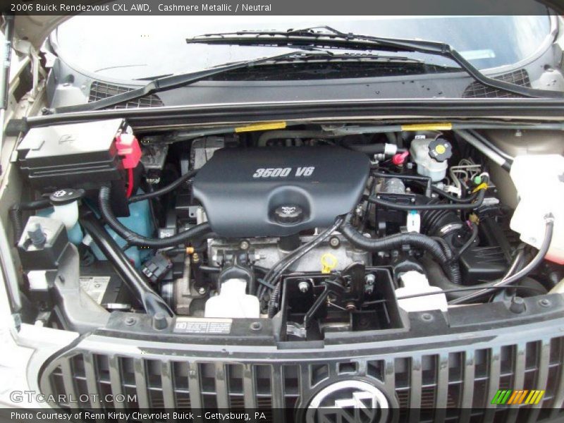 Cashmere Metallic / Neutral 2006 Buick Rendezvous CXL AWD
