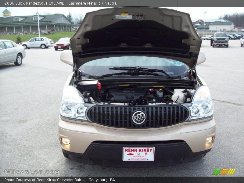 Cashmere Metallic / Neutral 2006 Buick Rendezvous CXL AWD