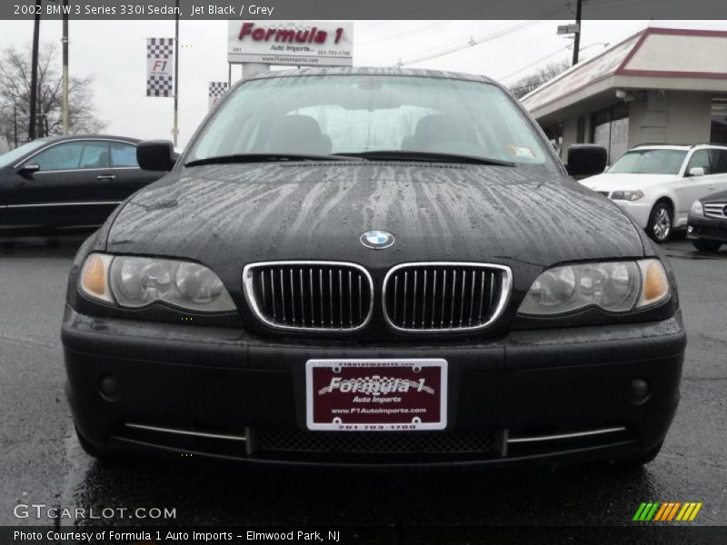 Jet Black / Grey 2002 BMW 3 Series 330i Sedan