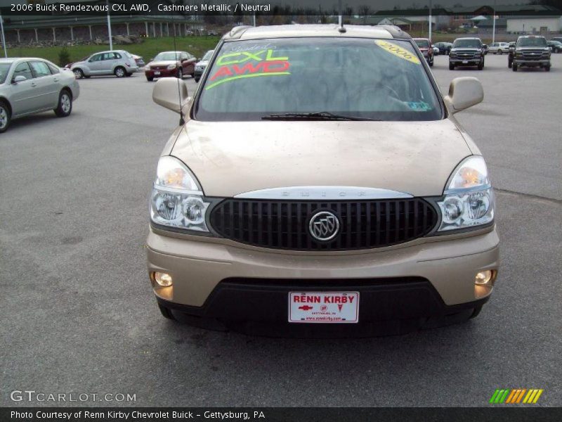 Cashmere Metallic / Neutral 2006 Buick Rendezvous CXL AWD