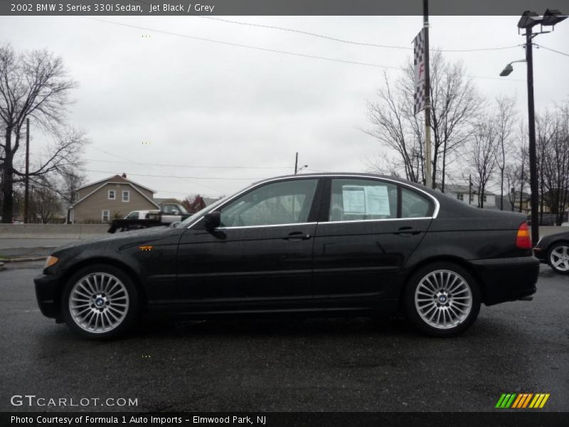 Jet Black / Grey 2002 BMW 3 Series 330i Sedan