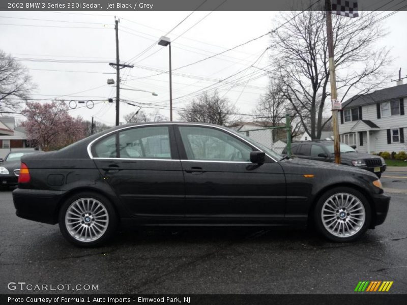 Jet Black / Grey 2002 BMW 3 Series 330i Sedan
