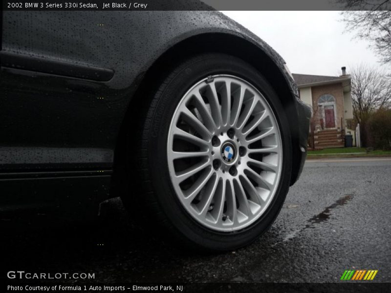 Jet Black / Grey 2002 BMW 3 Series 330i Sedan