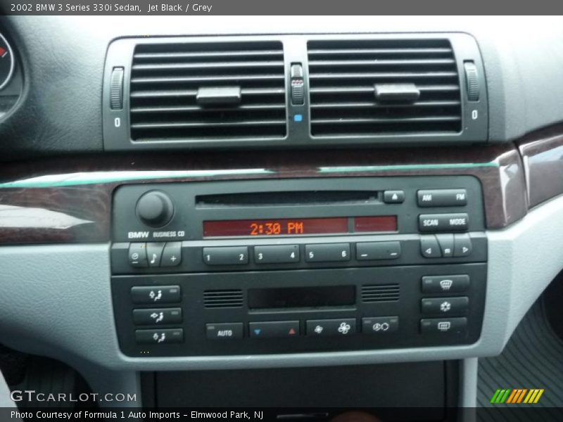 Jet Black / Grey 2002 BMW 3 Series 330i Sedan