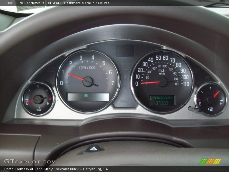 Cashmere Metallic / Neutral 2006 Buick Rendezvous CXL AWD