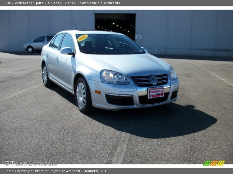 Reflex Silver Metallic / Anthracite 2007 Volkswagen Jetta 2.5 Sedan