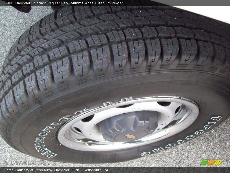 Summit White / Medium Pewter 2006 Chevrolet Colorado Regular Cab