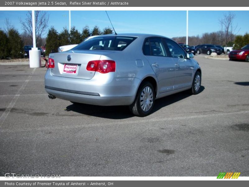 Reflex Silver Metallic / Anthracite 2007 Volkswagen Jetta 2.5 Sedan
