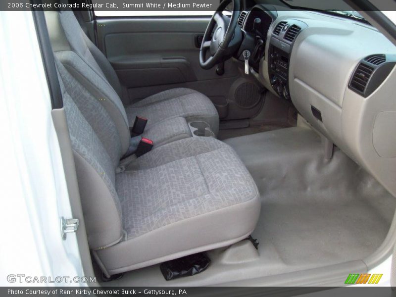 Summit White / Medium Pewter 2006 Chevrolet Colorado Regular Cab
