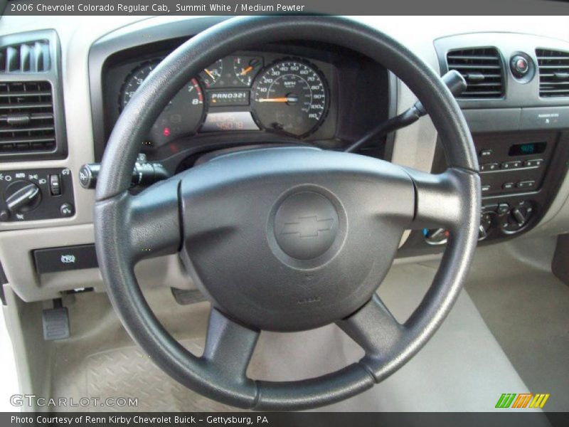 Summit White / Medium Pewter 2006 Chevrolet Colorado Regular Cab
