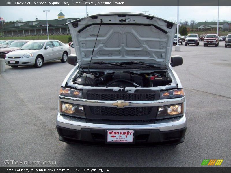 Summit White / Medium Pewter 2006 Chevrolet Colorado Regular Cab