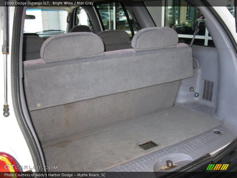 Bright White / Mist Gray 2000 Dodge Durango SLT