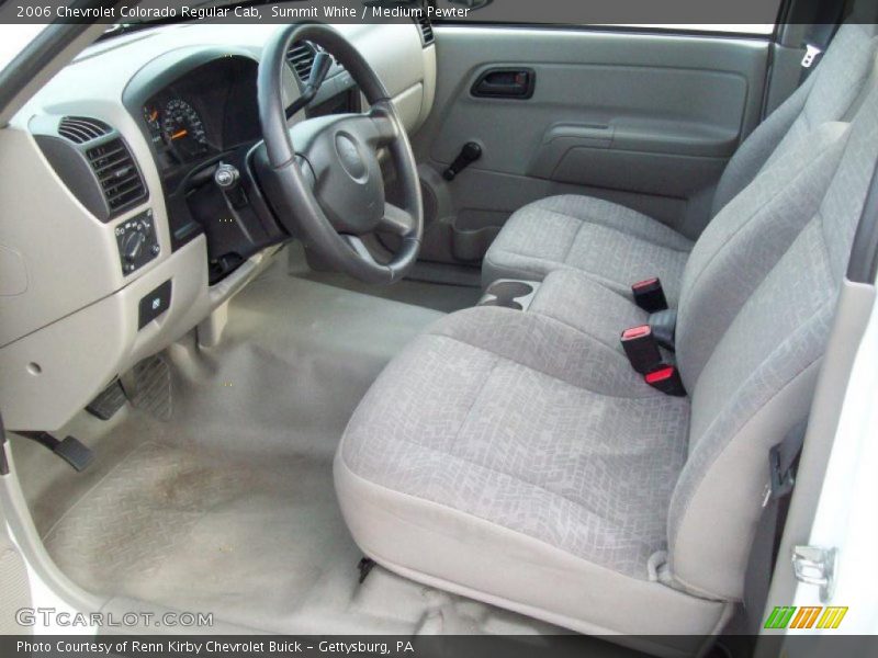 Summit White / Medium Pewter 2006 Chevrolet Colorado Regular Cab