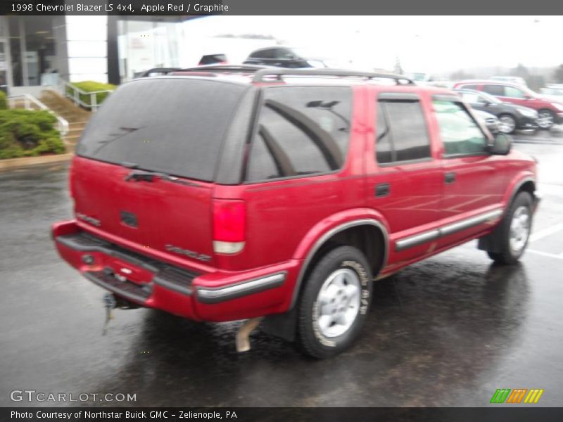 Apple Red / Graphite 1998 Chevrolet Blazer LS 4x4
