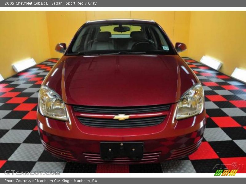 Sport Red / Gray 2009 Chevrolet Cobalt LT Sedan