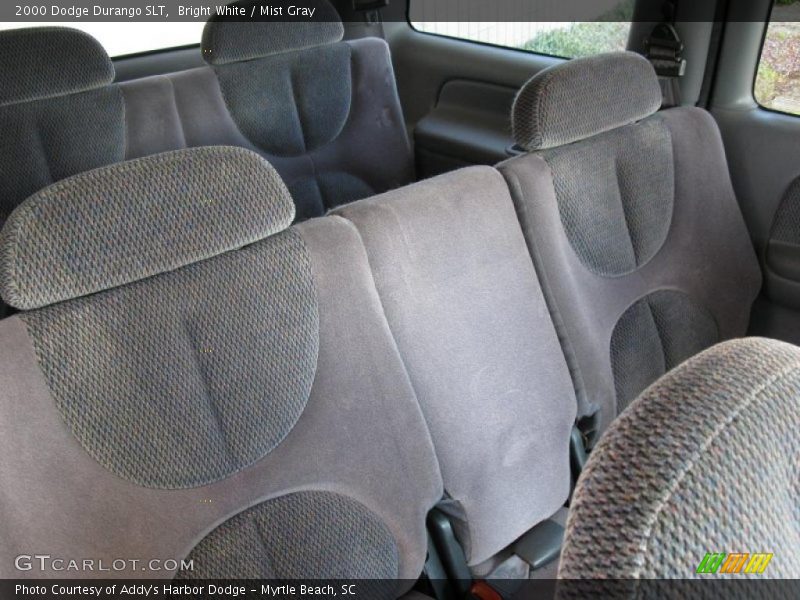 Bright White / Mist Gray 2000 Dodge Durango SLT