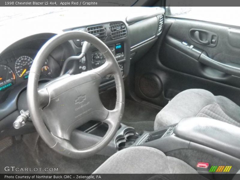 Apple Red / Graphite 1998 Chevrolet Blazer LS 4x4