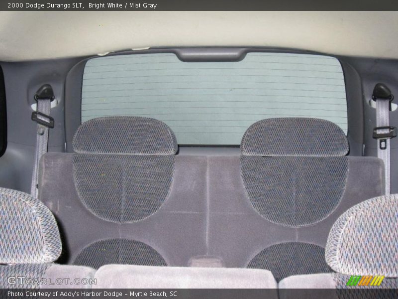 Bright White / Mist Gray 2000 Dodge Durango SLT