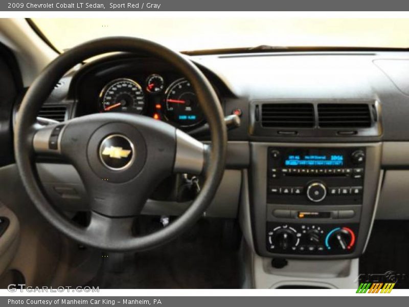 Sport Red / Gray 2009 Chevrolet Cobalt LT Sedan