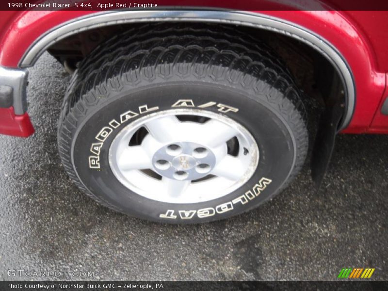 Apple Red / Graphite 1998 Chevrolet Blazer LS 4x4