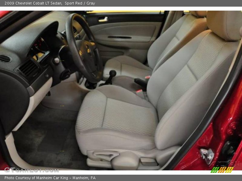 Sport Red / Gray 2009 Chevrolet Cobalt LT Sedan