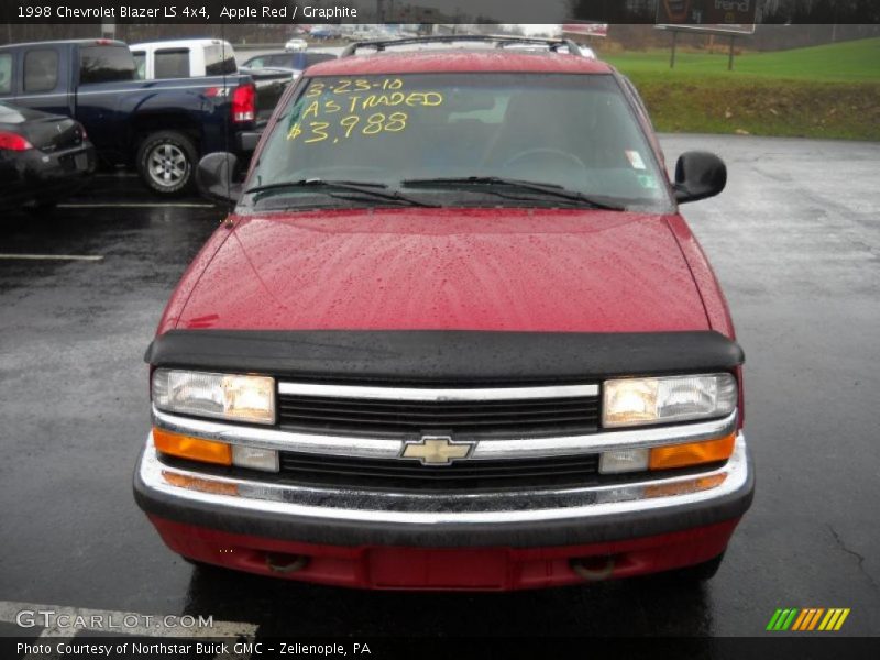 Apple Red / Graphite 1998 Chevrolet Blazer LS 4x4