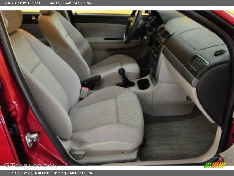 Sport Red / Gray 2009 Chevrolet Cobalt LT Sedan