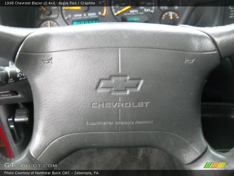 Apple Red / Graphite 1998 Chevrolet Blazer LS 4x4
