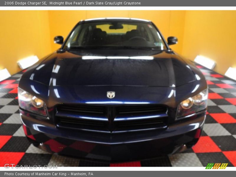 Midnight Blue Pearl / Dark Slate Gray/Light Graystone 2006 Dodge Charger SE