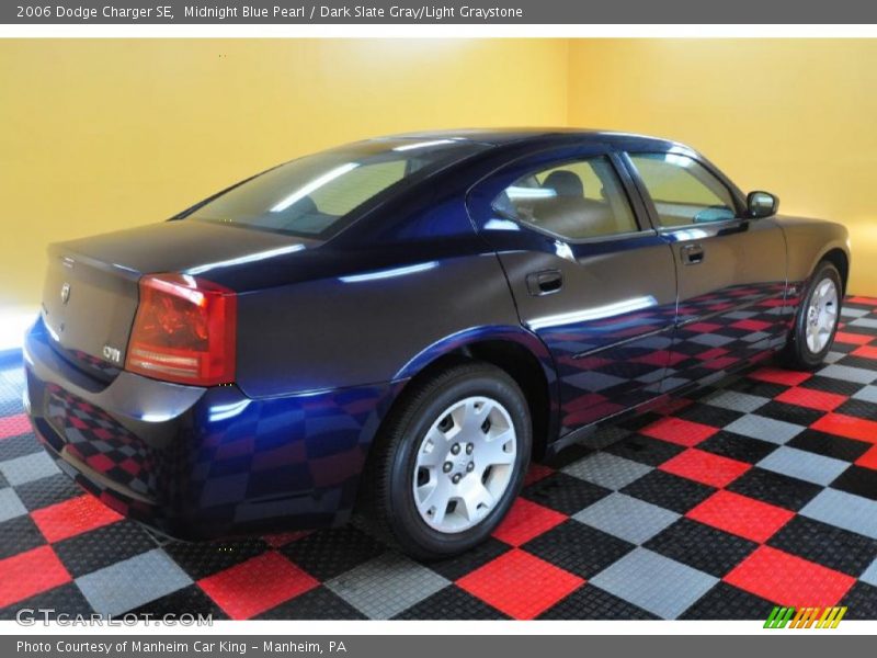 Midnight Blue Pearl / Dark Slate Gray/Light Graystone 2006 Dodge Charger SE