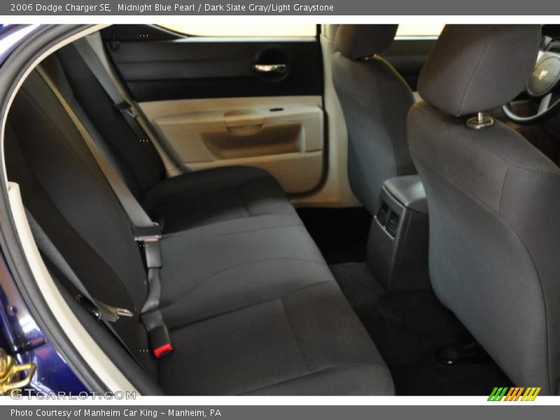 Midnight Blue Pearl / Dark Slate Gray/Light Graystone 2006 Dodge Charger SE