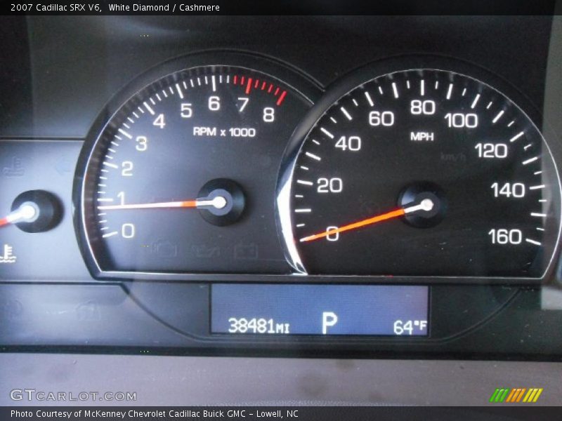 White Diamond / Cashmere 2007 Cadillac SRX V6