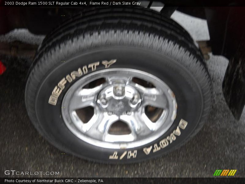 Flame Red / Dark Slate Gray 2003 Dodge Ram 1500 SLT Regular Cab 4x4