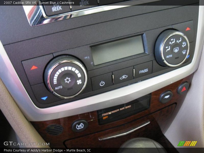 Sunset Blue / Cashmere 2007 Cadillac SRX V6
