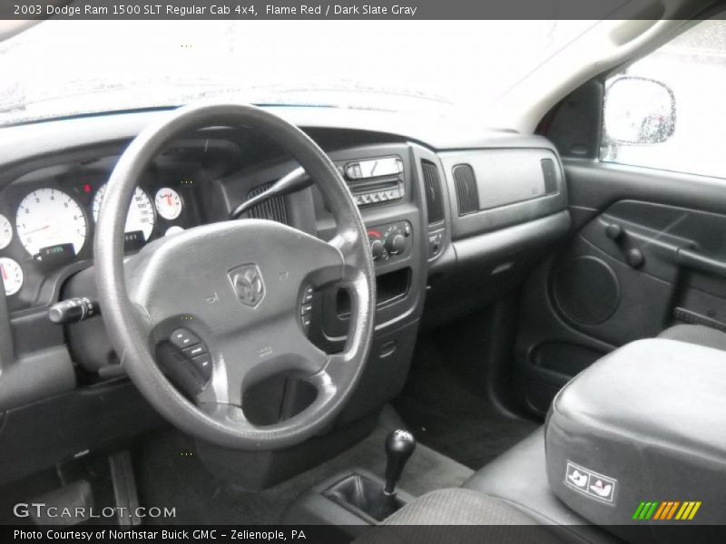 Flame Red / Dark Slate Gray 2003 Dodge Ram 1500 SLT Regular Cab 4x4