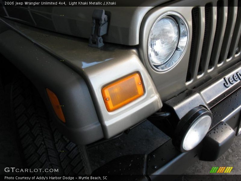 Light Khaki Metallic / Khaki 2006 Jeep Wrangler Unlimited 4x4