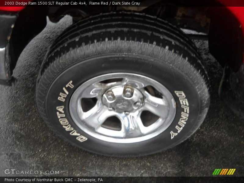 Flame Red / Dark Slate Gray 2003 Dodge Ram 1500 SLT Regular Cab 4x4