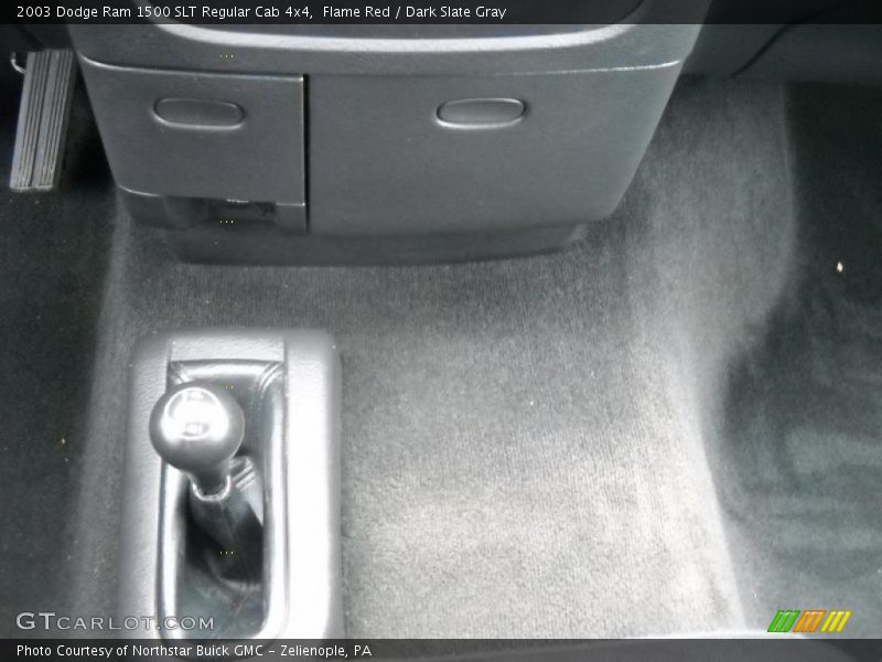 Flame Red / Dark Slate Gray 2003 Dodge Ram 1500 SLT Regular Cab 4x4