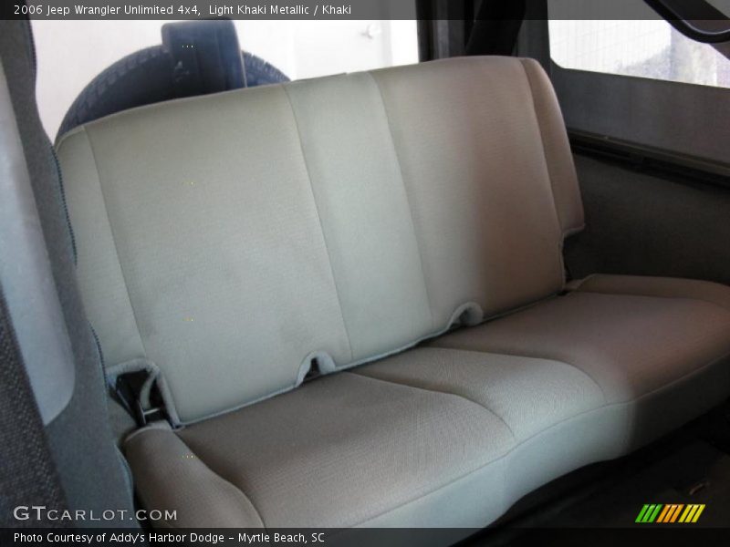 Light Khaki Metallic / Khaki 2006 Jeep Wrangler Unlimited 4x4