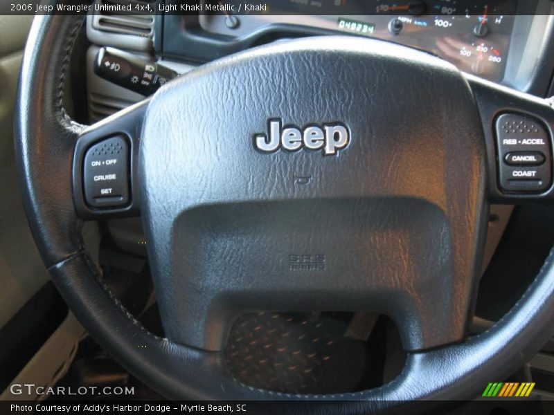 Light Khaki Metallic / Khaki 2006 Jeep Wrangler Unlimited 4x4
