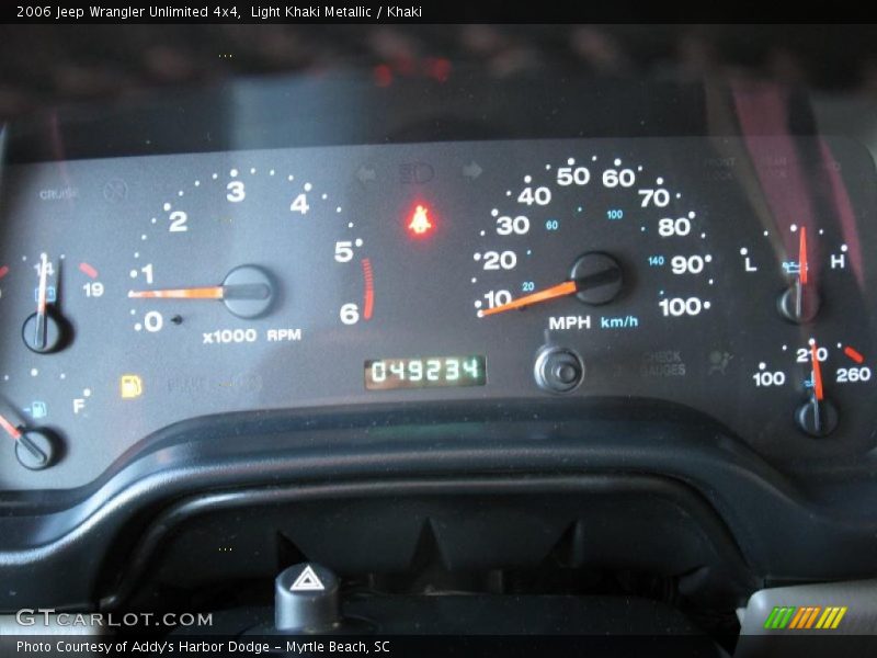 Light Khaki Metallic / Khaki 2006 Jeep Wrangler Unlimited 4x4